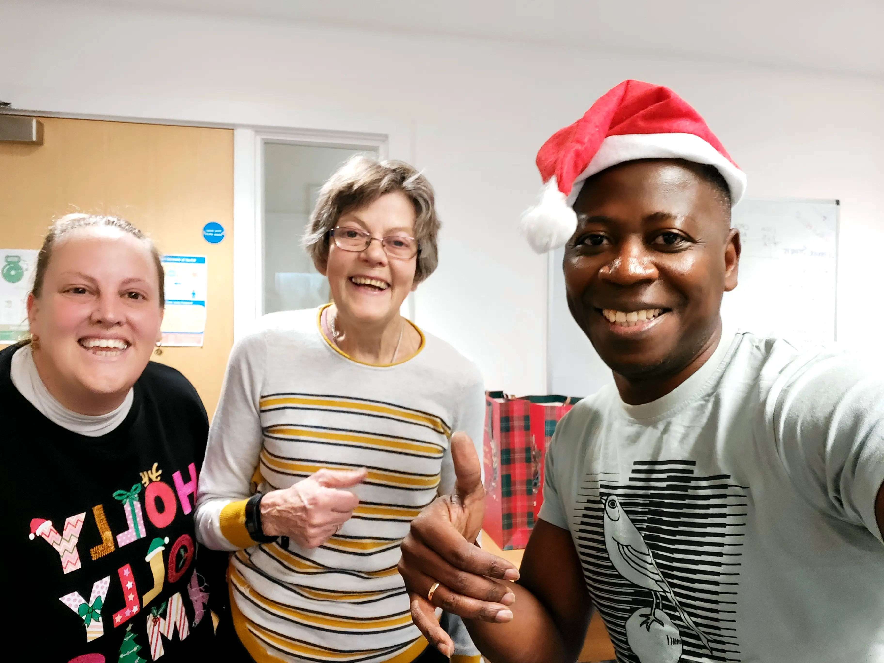BAK UP CIC Christmas team